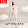 紅豆內(nèi)衣女純棉秋衣秋褲女打底圓領(lǐng)薄款情侶保暖內(nèi)衣 淺粉 曬單實拍圖