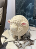 楚象可愛小羊咩咩桌面擺件現(xiàn)代簡約奶油風(fēng)客廳電視柜入戶玄關(guān)家居裝飾 奶芙羊咩咩擺件【高19CM】 曬單實拍圖