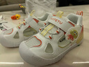 卡特兔學(xué)步鞋寶寶涼鞋2025夏季嬰兒鞋幼兒園小白鞋防滑網(wǎng)眼透氣步前涼鞋 白黃橙 23 內(nèi)長14.0cm 腳長13.0-13.5 曬單實(shí)拍圖