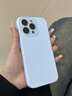 踏朵 簡(jiǎn)約純色液態(tài)硅膠適用蘋(píng)果iphone17promax手機殼蘋(píng)果16Pro高級感15pro自帶鏡頭膜14全包防摔13pro 【嬰兒藍】膚感磨砂/自帶鏡頭膜 iPhone 15Pro 曬單實(shí)拍圖