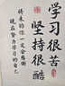澳顏萊學(xué)習很苦堅持很酷擺件勵志學(xué)生書(shū)桌擺臺送小朋友同學(xué)孩子生日禮物 學(xué)習很苦【10寸原木色】 曬單實(shí)拍圖