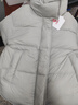 坦博爾秋冬新款羽絨服女短款立領(lǐng)小個(gè)子顯瘦面包服TBF530328T 煙綠灰 M (165) 曬單實(shí)拍圖
