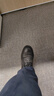 BIUTEE品牌輕奢男鞋夏季新款皮鞋透氣休閑運(yùn)動軟底正裝頭層牛皮工作鞋子 黑色 鏤空透氣款 41 (255mm) 曬單實(shí)拍圖