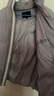 唐獅（TonLion）2024男立領(lǐng)凈色羽絨服 冷淺灰 L  曬單實(shí)拍圖