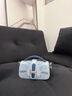 JACOPONNUS生日禮物印花相機包新款高級感輕奢小眾設計通勤斜挎小方包小拎包 馬車(chē)碧波藍色 普通包裝 9A648-馬車(chē)碧波藍色 曬單實(shí)拍圖