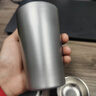 鎧斯純鈦保溫杯家用辦公泡茶杯子真空隔熱高檔雙層純鈦水杯咖啡杯 320ML真空保溫杯（配鈦蓋） 曬單實(shí)拍圖