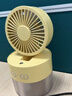 優(yōu)束噴霧水冷風(fēng)扇加濕器二合一小型宿舍usb辦公室桌面D 穆斯綠 充電款 曬單實(shí)拍圖