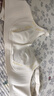 赫蓮娜（HR）兔耳朵杯內(nèi)衣女大胸顯小文胸?zé)o鋼圈收副乳防下垂胸罩 奶油白 XL +【建議85D-85E】 曬單實(shí)拍圖