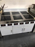 Jiudian九電商用煲仔爐大功率3500W多眼電磁爐4頭灶6頭小吃麻辣燙砂鍋電陶爐 立式4頭電磁爐80*85*80 3500W 曬單實拍圖
