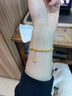 金小貅黃金手鏈女足金999福滿蓮花手串六相花轉(zhuǎn)運(yùn)珠古法傳承婚慶送禮物 2.5g,蓮蓬鏈掛墜【多退少補(bǔ)】 曬單實(shí)拍圖