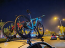 駒傲汽車(chē)頂自行車(chē)架轎車(chē)SUV通用車(chē)載自行車(chē)架行李橫桿山地公路單車(chē)架 2個(gè)自行車(chē)架+1對橫桿 高速 免打孔 曬單實(shí)拍圖