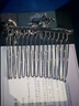 Royal sasa皇家莎莎插梳發(fā)卡女發(fā)梳發(fā)飾頭飾蝴蝶結盤(pán)發(fā)碎發(fā)壓發(fā)防滑劉海梳 曬單實(shí)拍圖