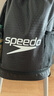 速比濤Speedo游泳包干濕分離雙肩包防水束口收納包大容量便攜泳包 新款黑色 曬單實(shí)拍圖