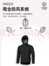 李寧（LI-NING）騎行服風(fēng)衣外套春季保暖自行車(chē)公路車(chē)戶(hù)外登山防雨夾克連帽外套 曬單實(shí)拍圖