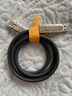 四合一快充數據線(xiàn)type-c手機充電線(xiàn)適用蘋(píng)果15華為小米PD快充鋅合金加粗指示燈二拖二6A大電流 黑色-1米 曬單實(shí)拍圖