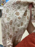 拉比兒童秋衣秋褲套裝嬰兒衣服睡衣家居服男童女童2套 趣味熊杏色90 曬單實(shí)拍圖
