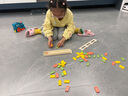 溥畔德國兒童生日禮物女童2到6歲寶寶3一7小朋友4男孩益智玩具5送女孩 投放盒+骨牌60塊 曬單實拍圖