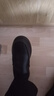 木林森男鞋頭層牛皮春秋款商務(wù)休閑皮鞋男舒適一腳蹬爸爸鞋 黑 42  曬單實拍圖