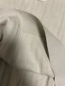 SANHEER【意式紳士】高端120S長(zhǎng)絨棉織造 夏季亨利領(lǐng)男士短袖T恤 DAT993 米灰色 L /50 曬單實(shí)拍圖