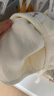 MINI TUTUYA嬰兒帽子春秋款男寶寶秋冬護(hù)耳帽女0-1-2歲冬天胎帽6個(gè)月秋季純棉 小萌熊-奶油米 小碼 頭圍38-44cm建議0-6個(gè)月 曬單實(shí)拍圖