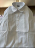 衣諾坊兒童襯衫白色長(cháng)袖衫衣六一演出服打底衫女童襯衫大合唱T恤 曬單實(shí)拍圖