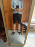 蘭帕達(dá)騎行服公路車男夏季騎行服短袖上衣騎行短褲套裝速干騎行衣風(fēng)尚 淺灰藍(lán)短袖+背帶短褲黑色小蘭褲 XL （適合體重140-159斤） 曬單實(shí)拍圖