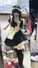 WITH PUJI【kisskiss】withpuji原創(chuàng)設(shè)計女仆裝古早風(fēng)倒褶花邊op送蝴蝶結(jié)lo 黑色短款op送蝴蝶結(jié) 現(xiàn)貨 M 曬單實拍圖