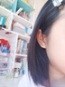 Lnieer玻璃耳釘無鉛養(yǎng)耳洞透明隱形鼻釘唇釘耳骨釘學生耳環(huán)飾品睡覺免摘 粗0.8mm長11mm玻璃耳釘2個 曬單實拍圖