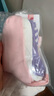Skechers斯凱奇男女童運動襪子時尚舒適冬季兒童抗菌中筒襪3對裝L125K054 薰衣草紫/糖白/甜粉色/058L 3條 均碼 (XL) 曬單實拍圖