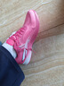 沃蘭迪全運冠軍同款全掌碳板夢(mèng)幻閃電體考專(zhuān)用鞋無(wú)釘跑鞋短跑田徑跳遠 粉色（偏小選大一碼） 45 曬單實(shí)拍圖