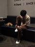 莎萊茜（SALAXI）2025年夏季新款百搭厚底愛心休閑鞋男女同款情侶輕便運動德訓(xùn)板鞋 白色 42 男款 曬單實拍圖