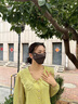 北極絨冰絲防曬口罩女夏季透氣防紫外線(xiàn)薄款3D立體網(wǎng)紅遮陽(yáng)護眼角面罩潮愛(ài)心A標黑色(防曬款) 曬單實(shí)拍圖