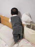迪士尼男寶寶西裝套裝早春嬰兒紳士禮服一歲周歲帥氣男童裝小少爺春秋款 灰色 Q048上衣+馬甲+褲 90碼建議12-18個(gè)月 曬單實(shí)拍圖