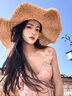 瑜尚臻品法式v領(lǐng)吊帶連衣裙女夏度假風沙灘長裙掛脖甜美粉色花朵仙女裙 【櫻花粉】M（花朵可拆卸） 曬單實拍圖