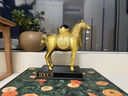 天祥緣銅馬擺件黃銅馬上有錢(qián)生肖馬招辦公室唐馬工藝品財(cái)大號(hào)馬到成功 原創(chuàng)設(shè)計(jì) 26號(hào)馬上有錢(qián)元寶馬 曬單實(shí)拍圖