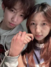 AIF星河999足銀情侶戒指女男情侶對(duì)戒鐘久久生日禮物送女友送男友 星河情侶戒指【七倉直發(fā)】 曬單實(shí)拍圖