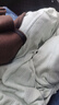 優(yōu)奇嬰兒衣服分體套裝秋衣秋褲春秋款純棉高腰護(hù)肚內(nèi)衣褲寶寶打底睡衣 果綠 100 曬單實(shí)拍圖
