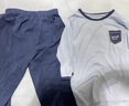 浪莎兒童家居服套裝男童女童睡衣中大童青少年薄款夏季七分袖空調(diào)服 女童-紫色 170cm 身高155-165cm 曬單實(shí)拍圖