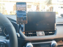 松占豐田RAV4榮放威蘭達凱美瑞亞洲龍獅漢蘭達專(zhuān)用汽車(chē)載導航手機支架 升級款無(wú)線(xiàn)充電+DIYLOGO(暗星黑) 2023-2024款rav4榮放威蘭達(10.25寸屏幕) 曬單實(shí)拍圖