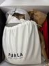 芙拉（FURLA）【限時優(yōu)惠】DANAE牛皮小號女士經(jīng)典時髦高級感手提包水桶包 綠色 曬單實拍圖