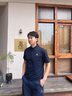 卡爾美（KELME）運動(dòng)POLO衫男2025夏季新款健身速干翻領(lǐng)T恤通勤上衣 藏藍 L 曬單實(shí)拍圖