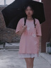 貝初眾六折黑膠太陽(yáng)傘女防曬防紫外線(xiàn)小巧便攜遮陽(yáng)傘晴雨兩用迷你口袋傘 抹茶綠【特厚黑膠防曬】可進(jìn)口袋 UPF50+專(zhuān)業(yè)防曬 航空合金雙骨架 曬單實(shí)拍圖