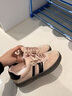 TOOMANYSHOES德訓鞋 新款透氣女鞋運動跑步鞋輕便百搭單鞋莓果派對 粉黑 37 曬單實拍圖