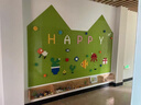 費樂(lè )專(zhuān)業(yè)定制大顆粒積木墻面墻貼底板上墻拼裝幼兒園兒童玩具兼容樂(lè )高 448顆粒+1平方綠板 曬單實(shí)拍圖