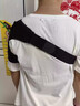 安踏（ANTA）運動(dòng)護肩男健身肩膀保護套專(zhuān)用羽毛球籃球加壓固定防脫臼扭傷 黑色 均碼【可調節大小】 曬單實(shí)拍圖