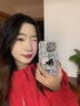 品盟（PISMEXOK）【自帶鏡頭膜】適用于蘋果iphone16/15promax手機殼新款貝殼紋立體蝴蝶補妝鏡保護套漸變愛心女款 白貝殼紋-kt貓鏡子【鏡頭膜】+手鏈繩 iPhone 16 Pro  曬單實拍圖