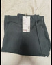 無印良品（MUJI）男式 易打理 彈力 單褶褲 男士長褲子西褲秋季 AE0Y3A4A 深棕色 S (165/72A) 曬單實拍圖