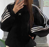 妙奕嘉衛衣女士外套春秋款春季衣服女裝2025新款學(xué)生韓版寬松百搭慵懶風(fēng) 蝴蝶結三條杠衛衣 M 曬單實(shí)拍圖
