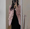 FSHE防曬襯衫吊帶連衣裙套裝女2025春夏新款寬松休閑白色襯衣兩件套潮 黑色連衣裙 S 建議100斤內(nèi) 曬單實(shí)拍圖