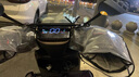 迪路仕（DEROACE） 電動車手把套 冬季把套加絨防風(fēng)保暖防水電瓶車手套摩托車擋風(fēng) 黑色小口把套+防雨罩 均碼 曬單實拍圖